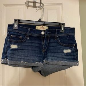Hollister Super Short Jean Shorts